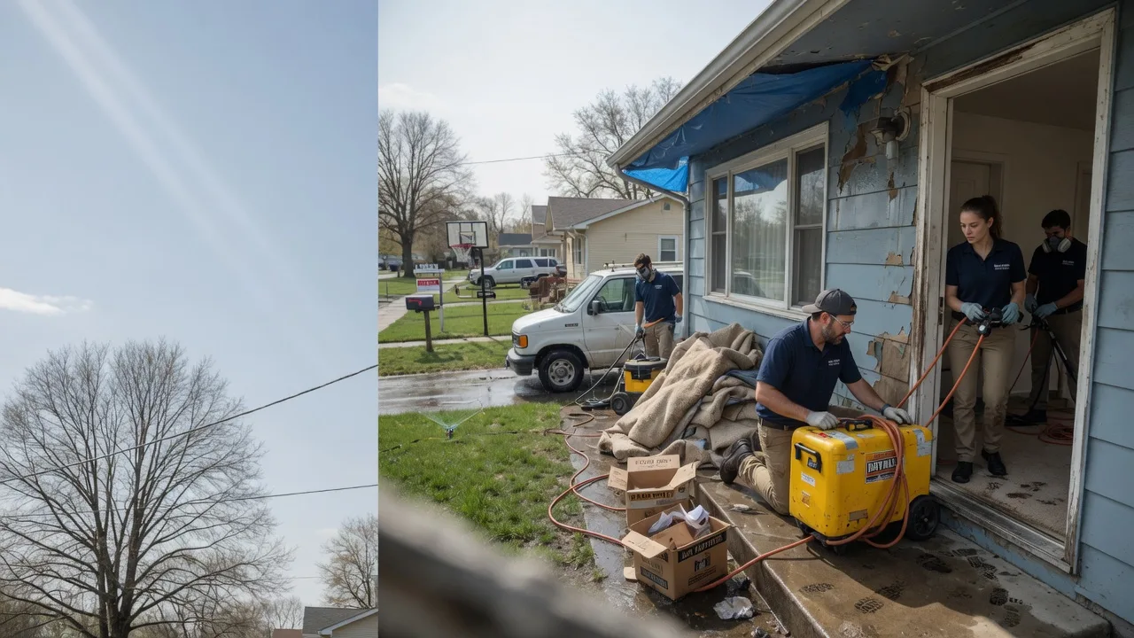 Basement Flood Cleanup in Bristol, IN near me